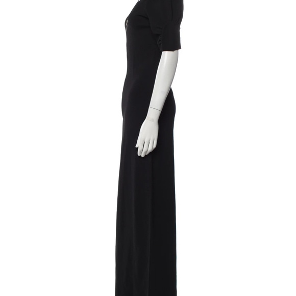 Stella McCartney Black V-Neck Jumpsuit - Picture 2 of 3